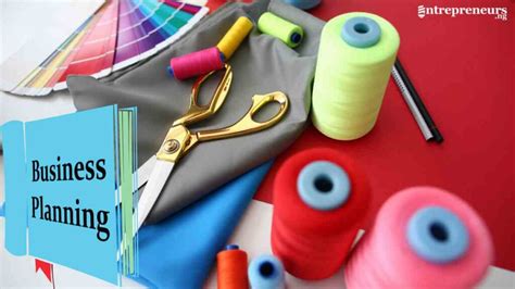 Sample Tailoring Business Plan 