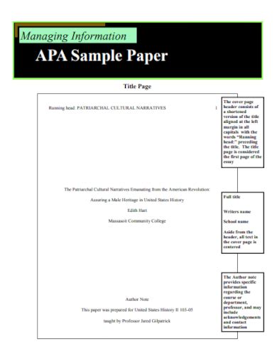 Download Sample Apa Paper 2012 