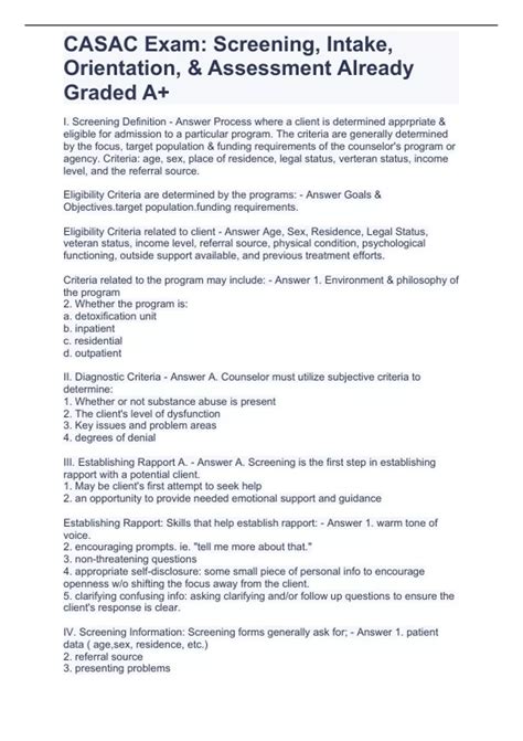 Read Online Sample Casac Exams 