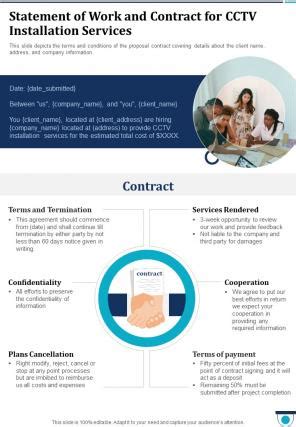Download Sample Cctv Installation Contract 