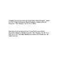 Full Download Sample Contract Provisions For Performance Based Payment 