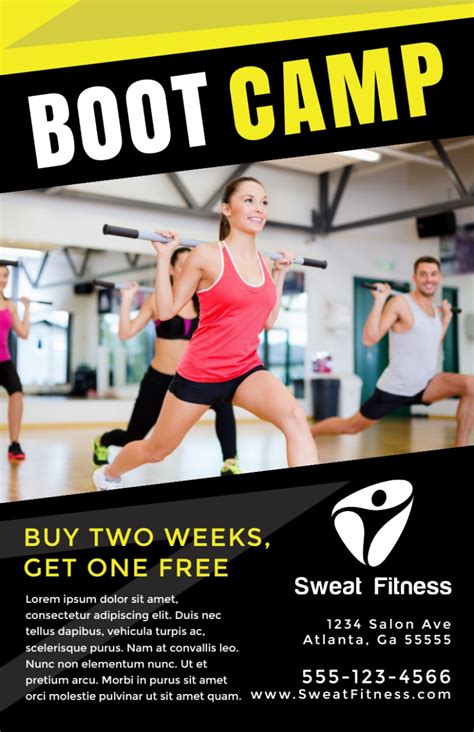 Read Sample Fitness Boot Camp Flyers 