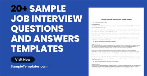 Full Download Sample Job Interview Questions Answers 