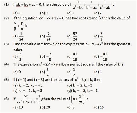 Read Sample Math Test Questions And Answers 