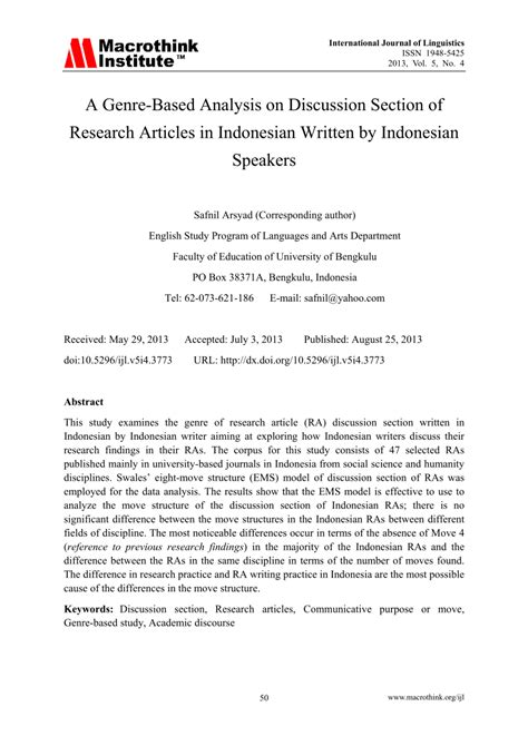 Full Download Sample Of A Discussion Paper 