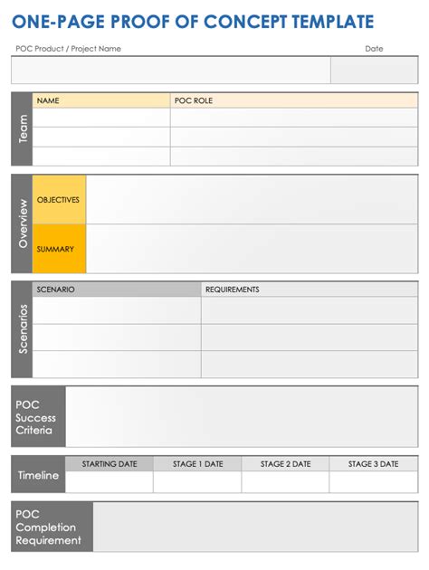 Full Download Sample Poc Document Template 