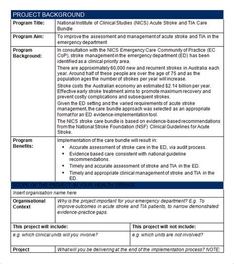 Read Online Sample Project Plan Document 