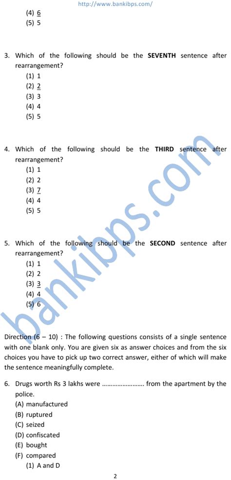 Read Sample Question Paper For Ibps Po Exam 