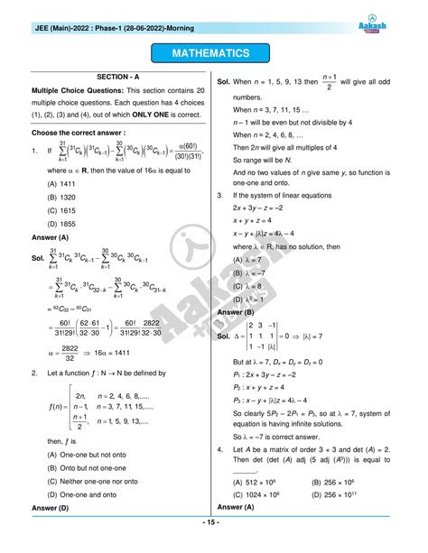 Full Download Sample Question Paper For Iit Jee 