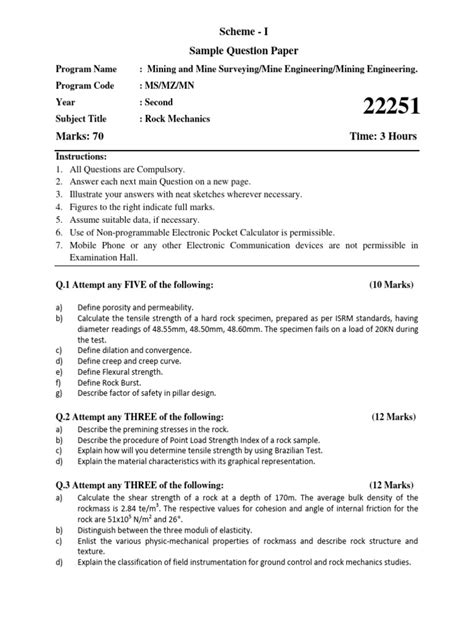Download Sample Question Paper Of Msbte 2Nd Sem 