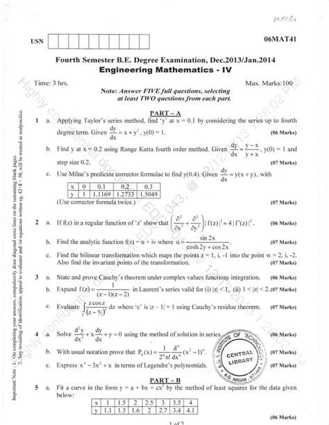 Read Online Sample Question Paper Third Semester Mechanical 