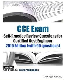 Read Sample Questions For Certified Cost Engineer Exam 