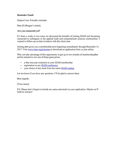 Read Sample Reminder Letter To Submit Documents 