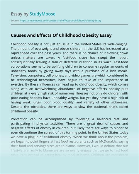 Download Sample Research Paper On Obesity 