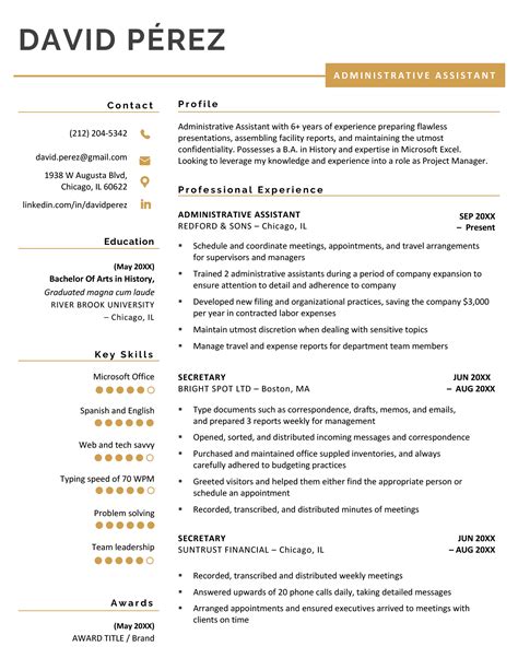 Read Sample Resume Paper 