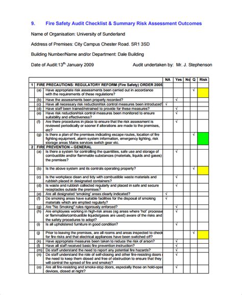 Download Sample Risk Analysis Report 