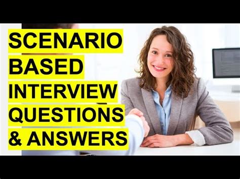 Download Sample Scenario Interview Questions And Answers 