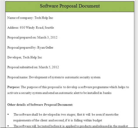 Read Sample Software Project Proposal Document Stopco 