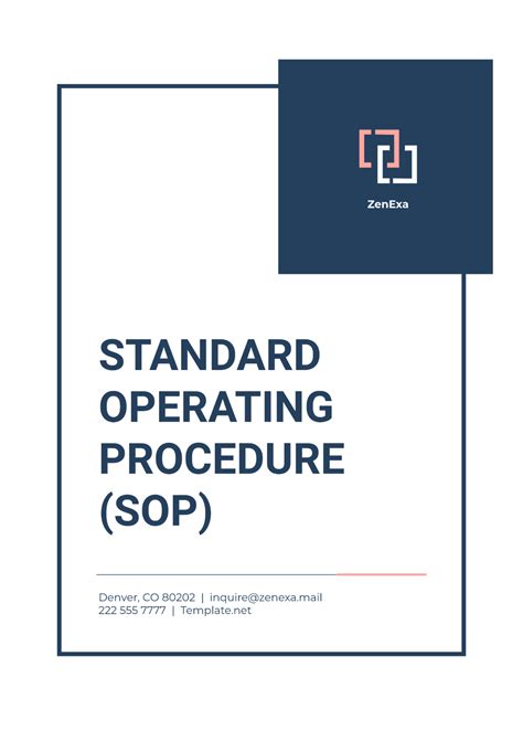 Read Sample Sop Manual 