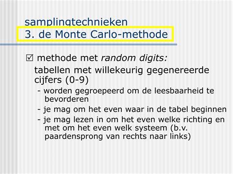 sampling uitleg statistiek