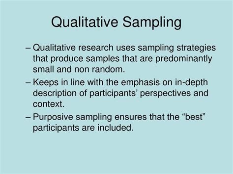 Download Sampling For Qualitative Research 