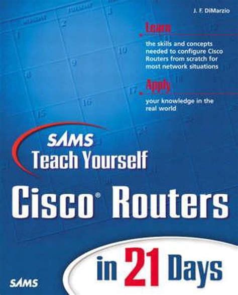 Full Download Sams Teach Yourself Cisco Routers In 21 Days 