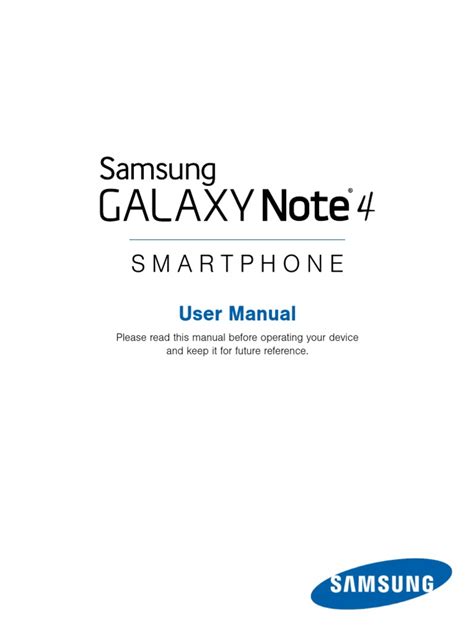  Samsung Galaxy Note 4 Manual Pdf Español - Samsung Galaxy Note 4 Manual Pdf Español