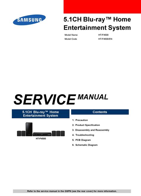 Samsung Ht F4500 Service Manual Pdf Download Manualslib Samsung Ht F4500 Manual Pdf - Samsung Ht F4500 Manual Pdf