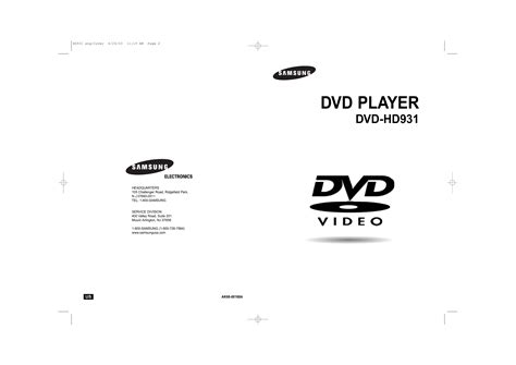 Full Download Samsung Dvd Hd931 User Guide 