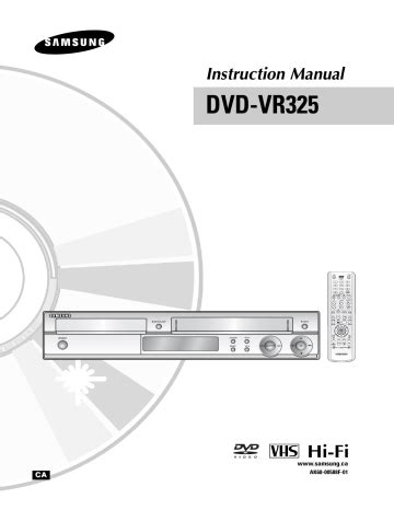Download Samsung Dvd Vr325 Manual File Type Pdf 