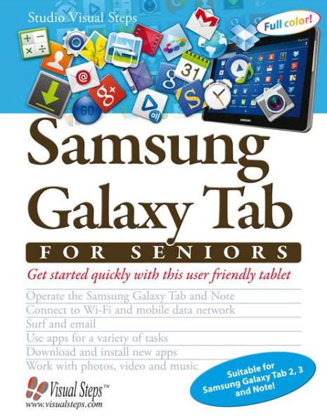 Full Download Samsung Galaxy Tab For Seniors Studio Visual Steps 