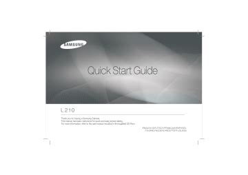 Read Online Samsung L210 Quick Guide 