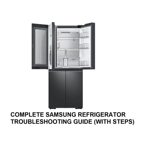 Read Online Samsung Refrigerator Troubleshooting Guide 