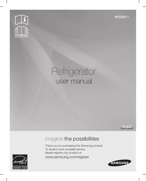 Full Download Samsung Rfg297 User Guide 