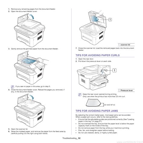 Download Samsung Scx 4623F Manual Feeder Paper Empty 