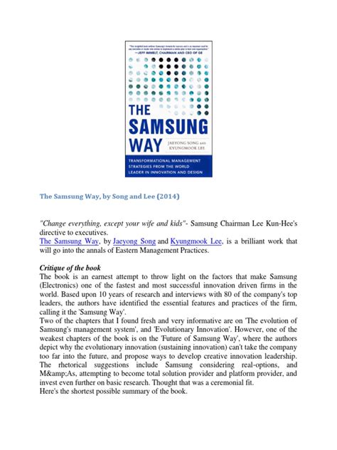 Full Download Samsung Strategic Management Case Studies With Solution File Type Pdf 