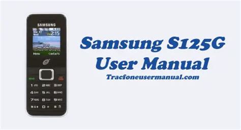 Read Samsung Tracfone User Guide 