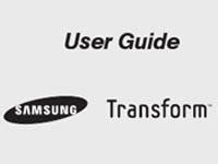 Full Download Samsung Transform User Guide 