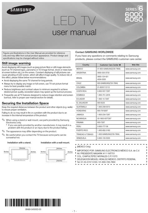 Read Samsung Un40Eh6000F Un46Eh6000F Un55Eh6000F Un60Eh6000F Service Manual 