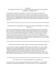 samuel de champlain biography summary example