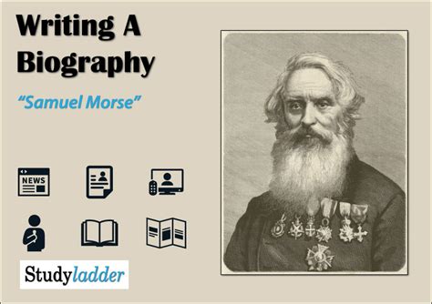 samuel morse brief biography example