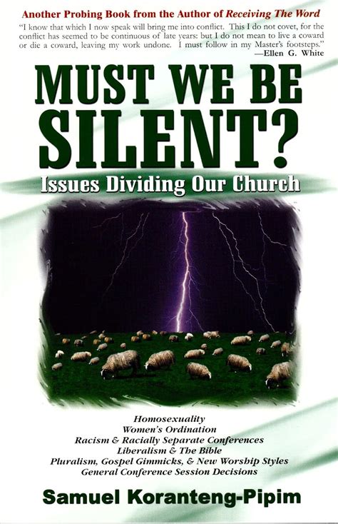 samuel pipim must we be silent