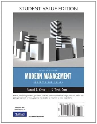 Read Online Samuel Certo Modern Management 8Th Edition 