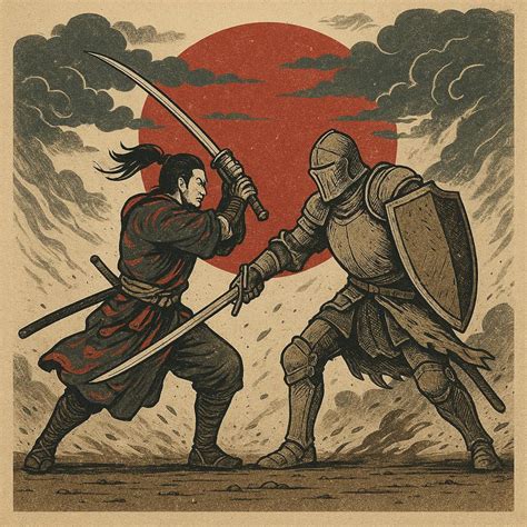 Samurai Vs Knight