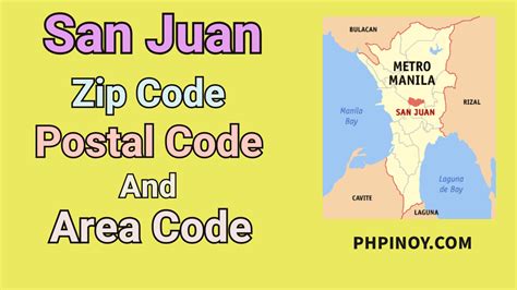San Juan Zip Code Philippines
