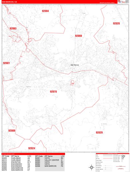 san marcos california zip code