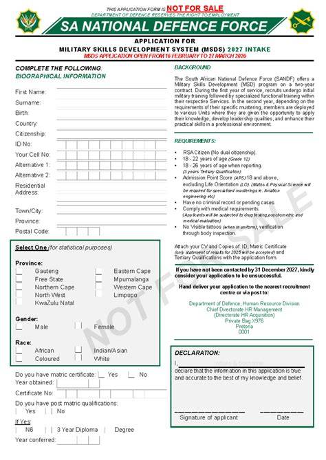 sandf application form 2015 for pharmacy