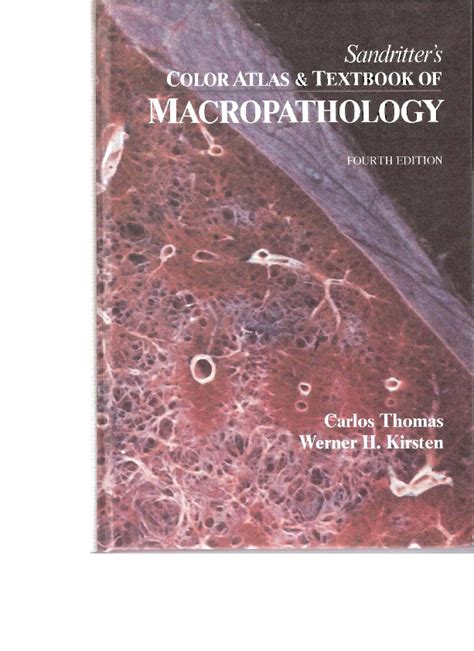 Download Sandritter S Color Atlas And Textbook Of Macropathology 4Th Ed 