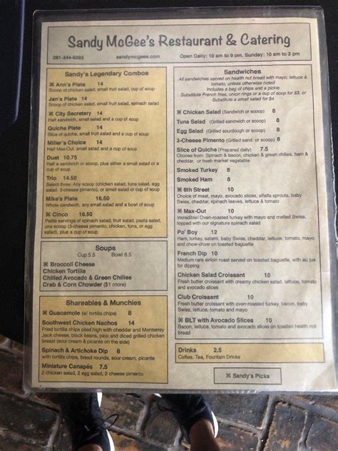 Sandy Mcgee's Restaurant