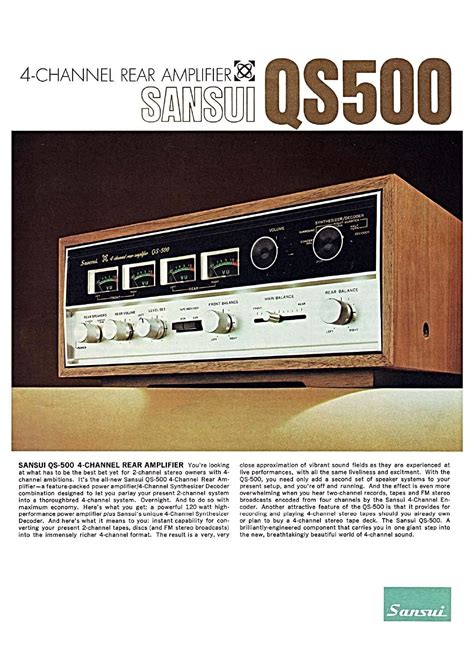 Full Download Sansui A 500 User Guide 